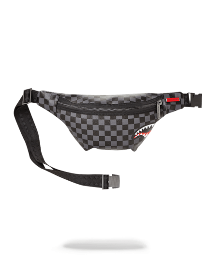 SHARKS IN PARIS (BLACK CHECKERED EDITION) CROSSBODY