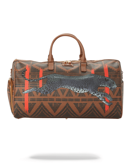 LEOPARDS IN PARIS DUFFLE