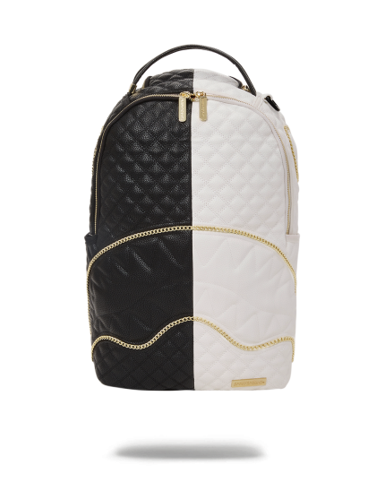 LEVELED UP SPLIT QUILT SHARK BACKPACK (DLXV)
