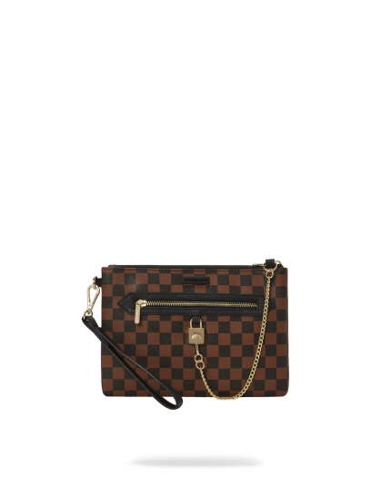 HENNY LOCK SHARKS IN PARIS CROSSOVER CLUTCH
