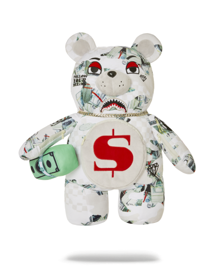 FEROCIOU$ MONEYBEAR TEDDYBEAR BACKPACK