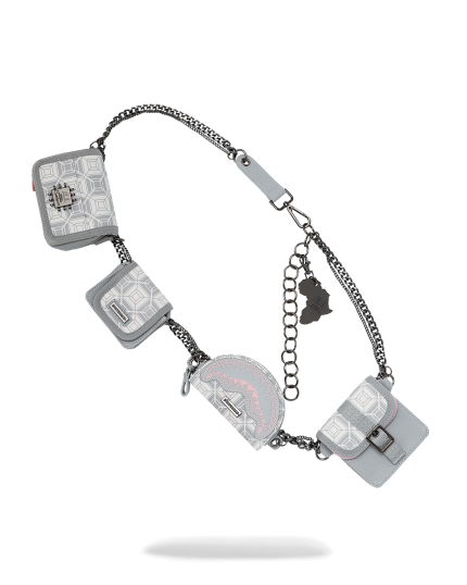 A.I.8 AFRICAN INTELLIGENCE BOOKED & BUSY CHARM WAISTBELT
