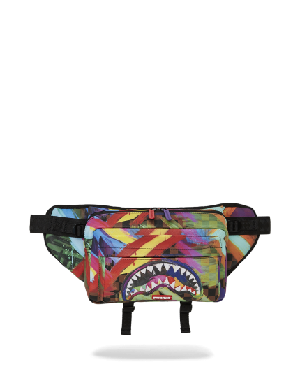 SHARKS IN PARIS CITY STREAKS CARGO CROSSBODY
