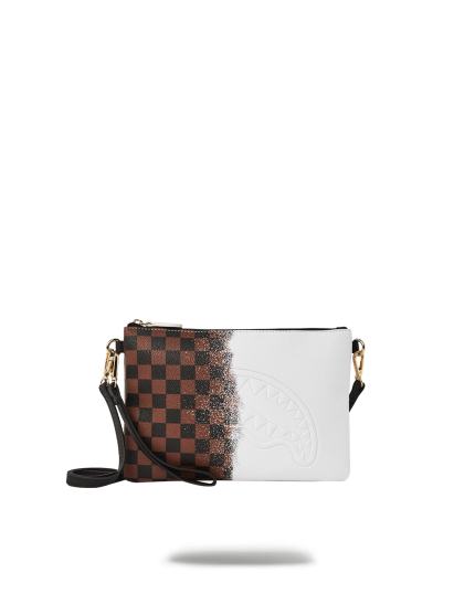 SPRAYSHARKS WORLDWIDE CROSSOVER CLUTCH W/ SHOULDER STRAP