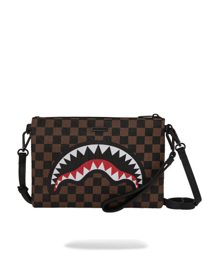 THE PRIVATE JET SHARK CLUB CROSSOVER CLUTCH