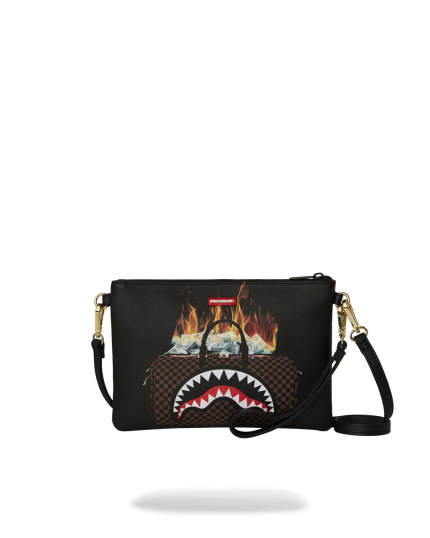 MONEY BAG DOUBLE TAKE CROSSOVER CLUTCH