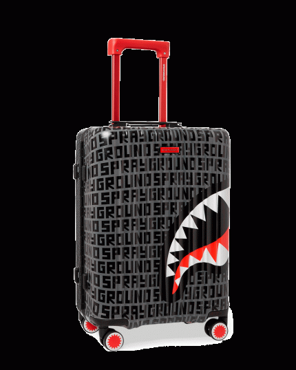 SHARKFINITY STEALTH PILOT SHARKNAUTICS HARDSHELL CARRY-ON LUGGAGE