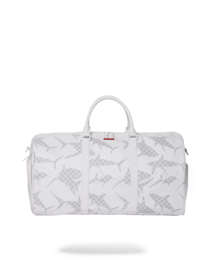 SHARK CHECK (WHITE) DUFFLE