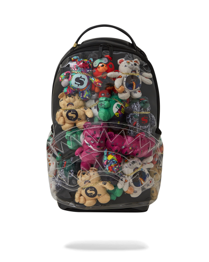 LEGIT BEARS STUFFED IN THIS BAG BACKPACK