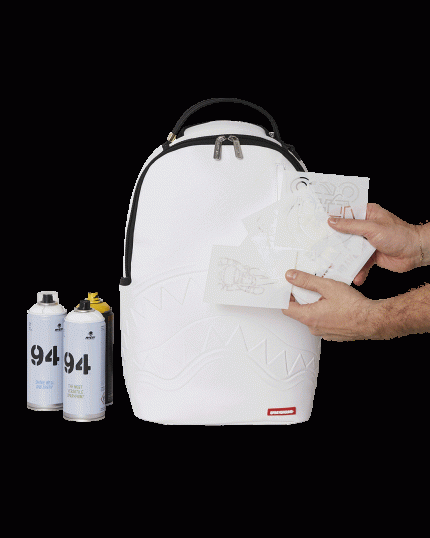 GRAFFITI ARTIST - DESIGN YOUR OWN BACKPACK - 9 STENCILS INCLUDED