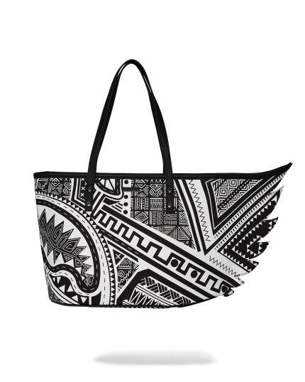 A.I. AFRICAN INTELLIGENCE THE SKYHAWK WING TOTE - SANDFLOWER COLLAB