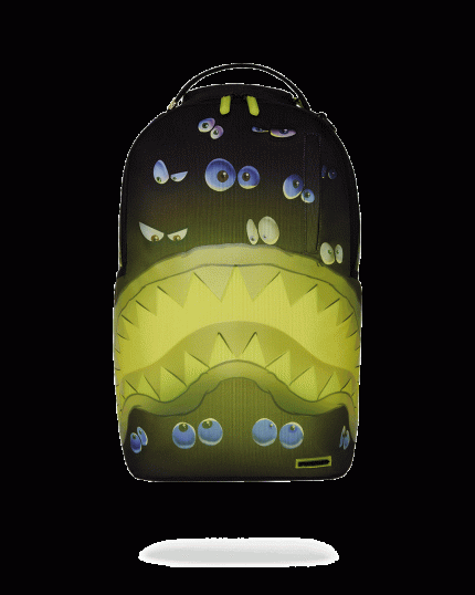 EYES ALL A GLOW (GLOW IN THE DARK) DLXR BACKPACK